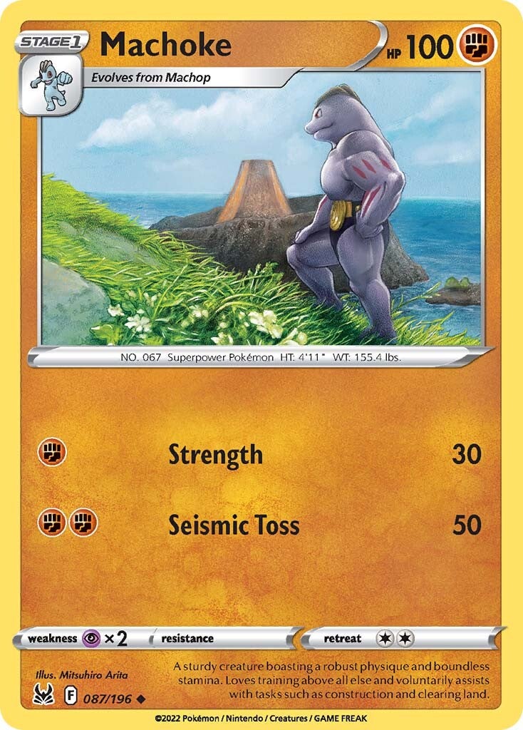 Machoke (087/196) [Espada y escudo: Origen perdido] 