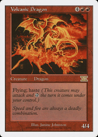 Dragón Volcánico [Clásico Sexta Edición] 
