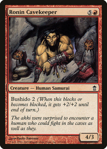 Ronin Cavekeeper [Salvadores de Kamigawa] 