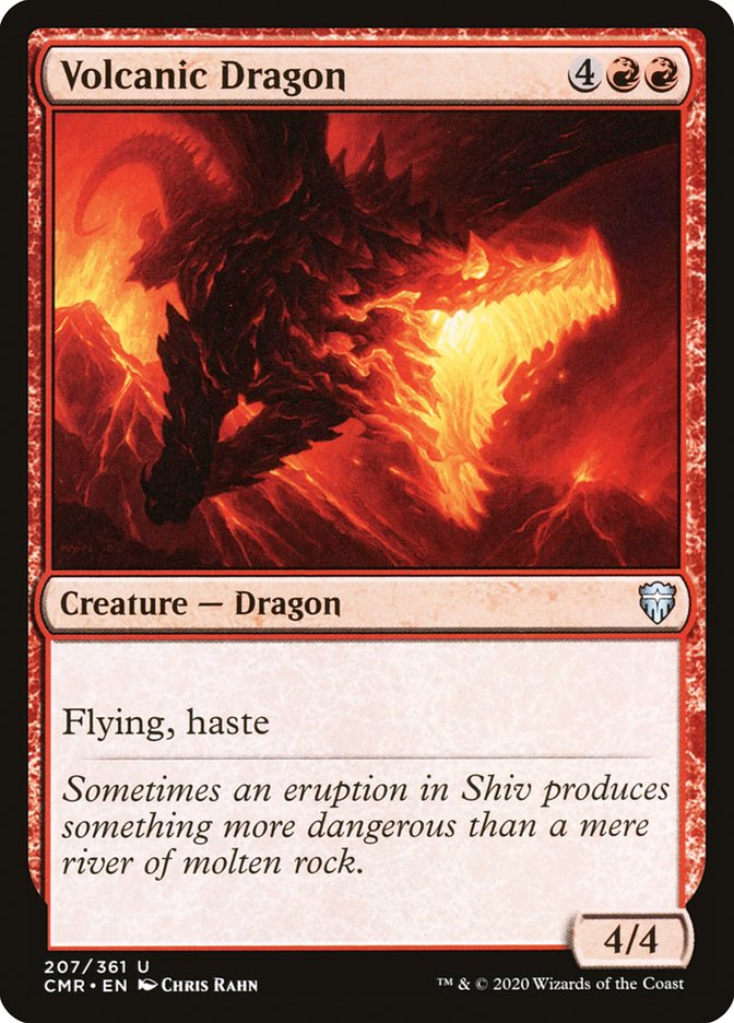 Dragón volcánico [Commander Legends] 