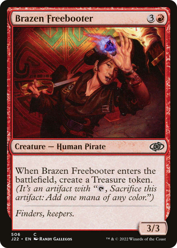 Freebooter descarado [Jumpstart 2022] 