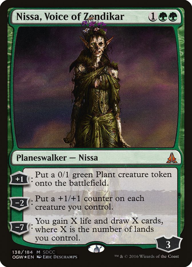 Nissa, Voz de Zendikar [San Diego Comic-Con 2016] 