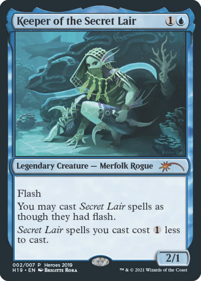 Guardián de la guarida secreta [Heroes of the Realm 2019] 