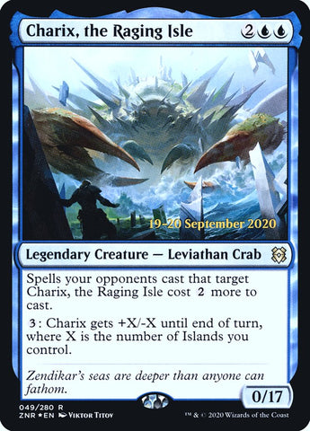 Charix, la isla furiosa [Promociones de presentación de Zendikar Rising] 