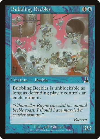 Abejas burbujeantes [El destino de Urza] 