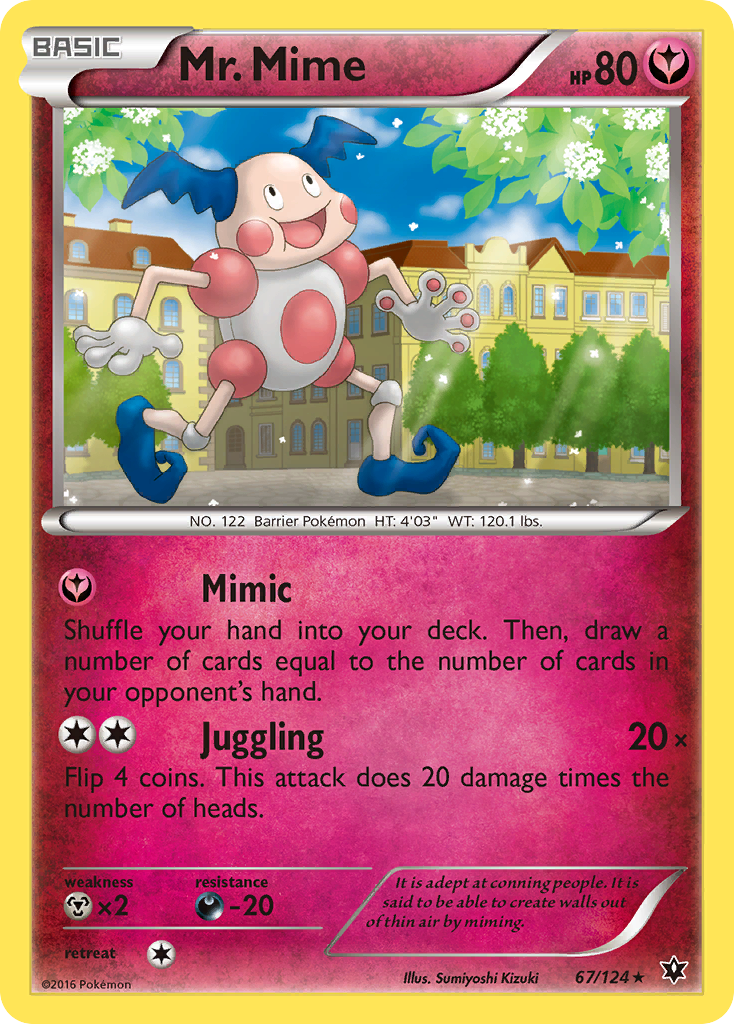 Sr. Mime (67/124) [XY: Destinos en colisión] 