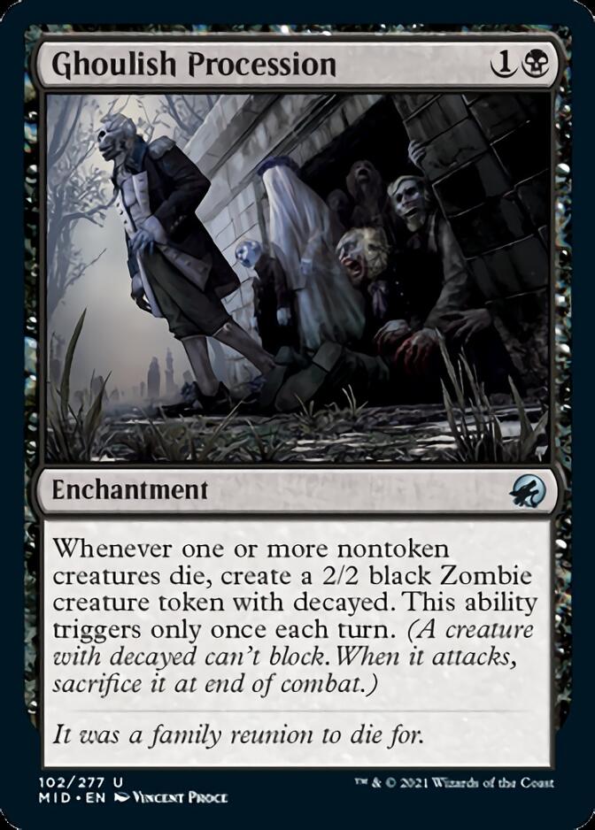 Procesión macabra [Innistrad: Caza de medianoche] 