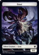 Cabra // Token de doble cara del soldado humano [Theros Beyond Death Tokens] 