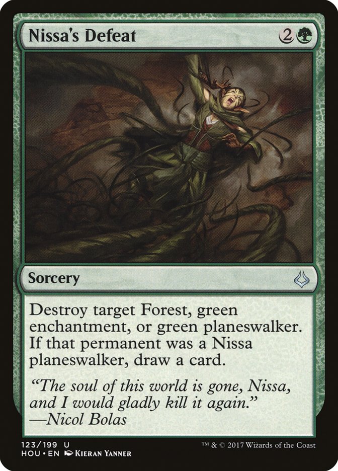 La derrota de Nissa [La hora de la devastación] 
