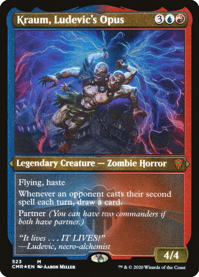 Kraum, obra de Ludevic (grabada) [Commander Legends] 