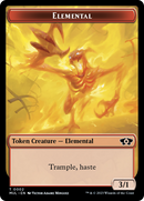 Elemental (2) // Hidra pirexiana (12) Ficha de doble cara [Fichas de la Marcha de la Máquina] 
