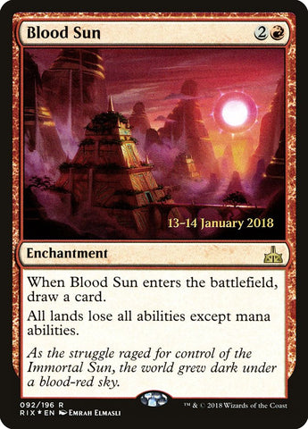 Blood Sun [Promociones de presentación de Rivales de Ixalan] 