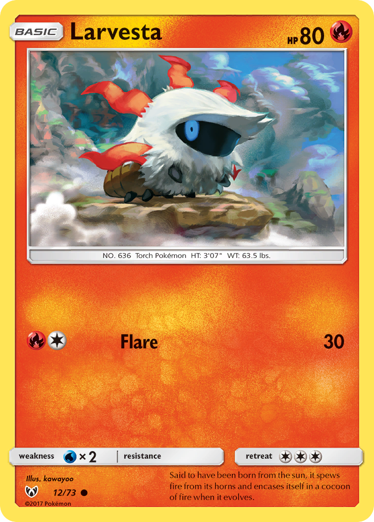 Larvesta (12/73) [Sol y Luna: Leyendas Brillantes] 