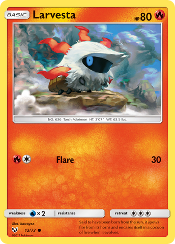 Larvesta (12/73) [Sol y Luna: Leyendas Brillantes] 
