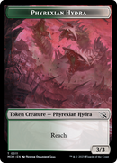 Elemental (9) // Hidra pirexiana (11) Ficha de doble cara [Fichas de la Marcha de la Máquina] 