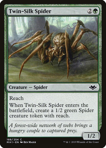 Araña de seda gemela [Horizontes modernos] 