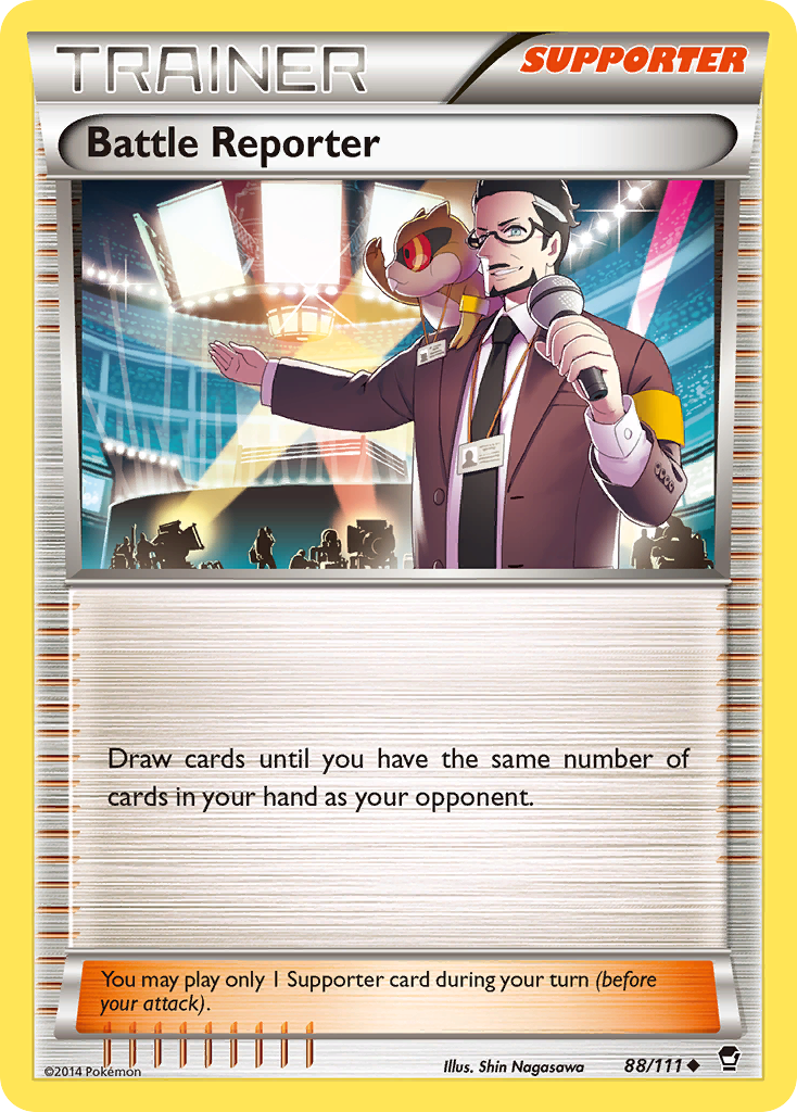 Reportero de batalla (88/111) [XY: Puños furiosos] 