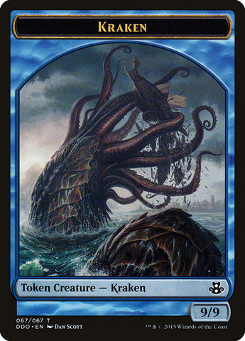 Kraken Token [Mazos de duelo: Elspeth contra Kiora] 