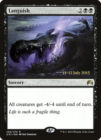 Languidecer [Promociones de presentación de Magic Origins] 