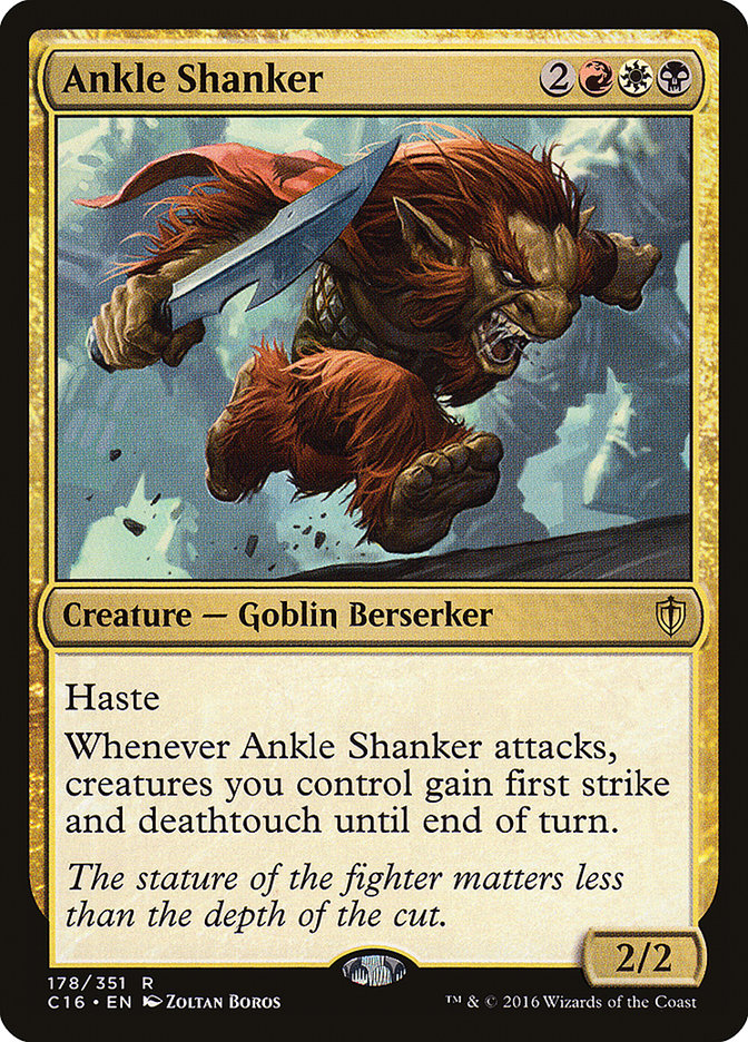 Tobillo Shanker [Comandante 2016] 