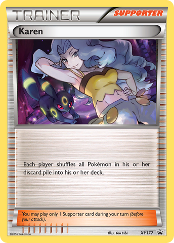 Karen (XY177) [XY: Promociones de Black Star] 