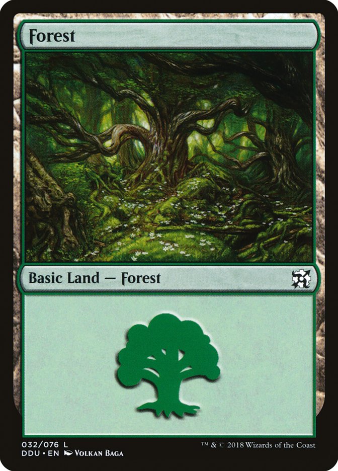 Bosque (32) [Mazos de duelo: Elfos contra inventores] 