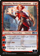 Chandra, piromante novato [Conjunto básico 2020] 