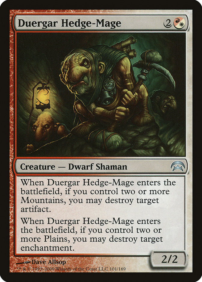 Mago de cobertura Duergar [Planechase] 