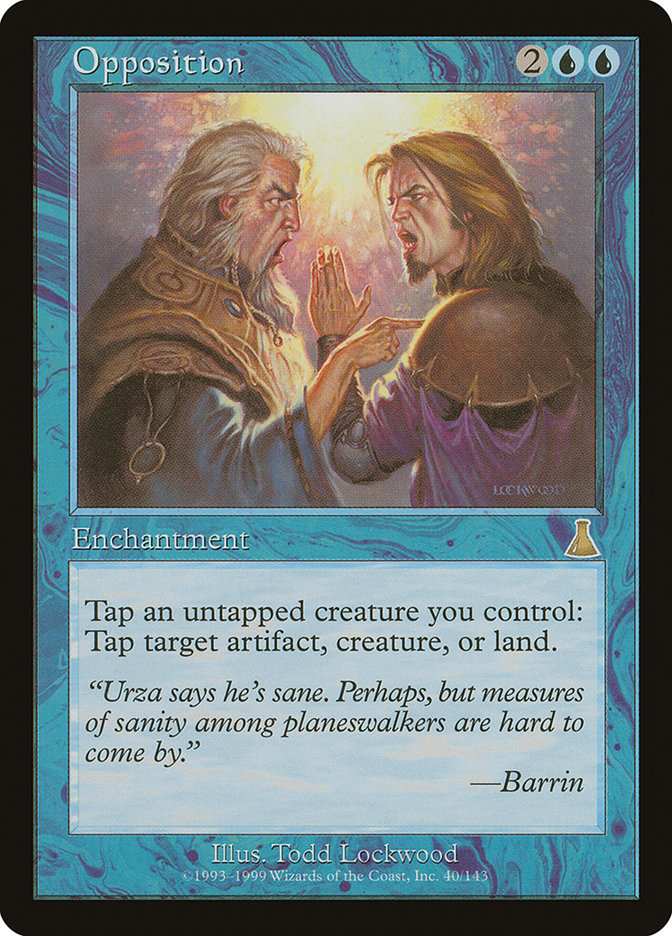 Oposición [El destino de Urza] 