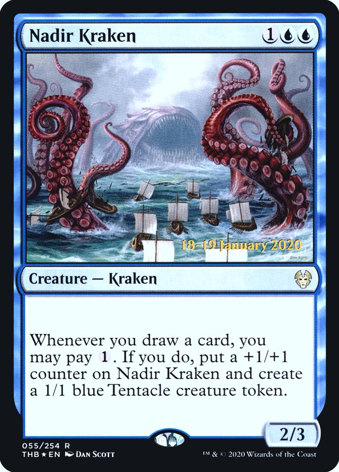 Nadir Kraken [Promociones de presentación de Theros Beyond Death] 