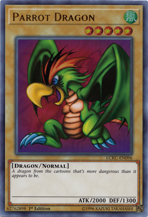 Dragón Loro [LCKC-EN096] Ultra Raro 