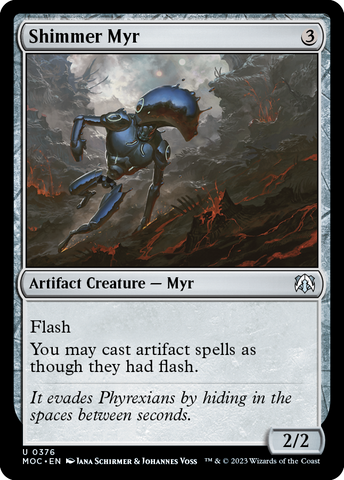 Shimmer Myr [La marcha del comandante de la máquina] 