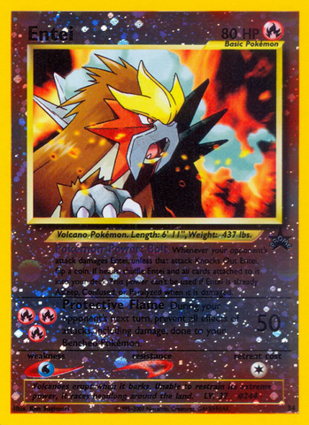 Entei (34) [Magos de la Costa: Promociones de Black Star] 