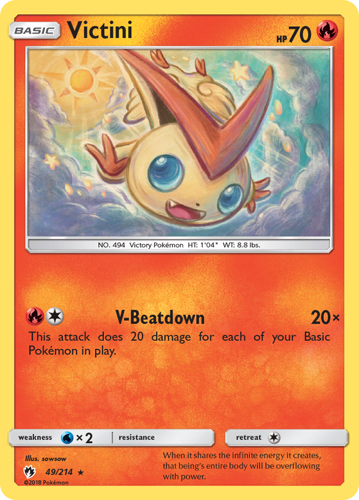 Victini (49/214) [Sol y Luna: Trueno perdido] 