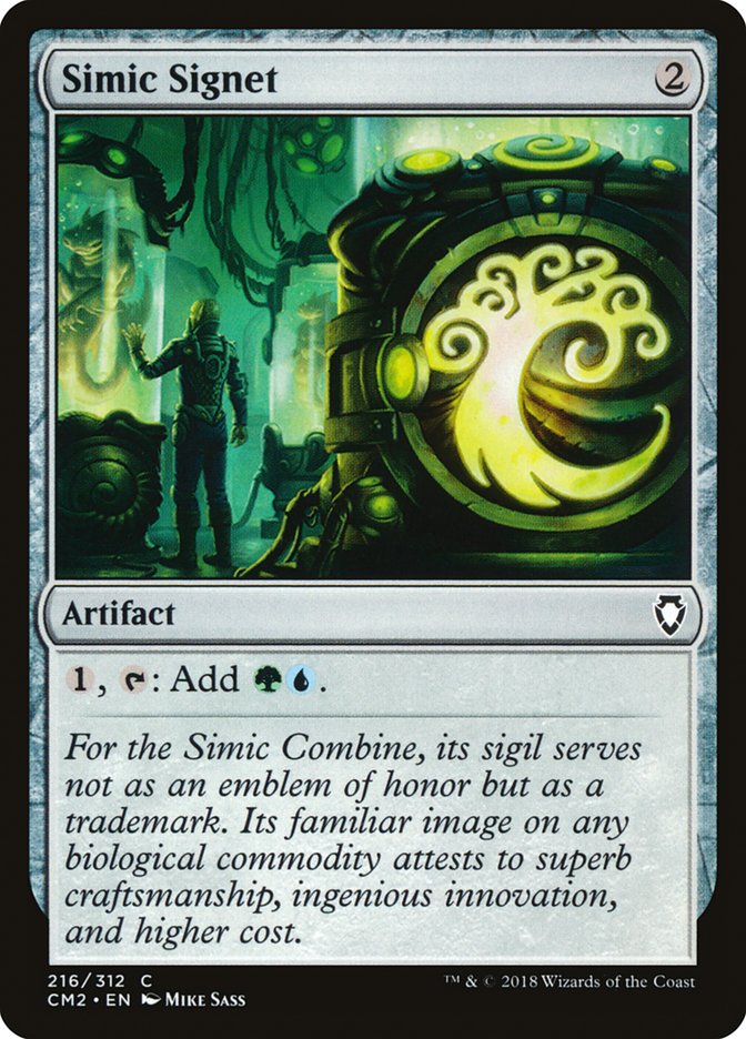 Simic Signet (216/312) [Antología Commander Volumen II] 