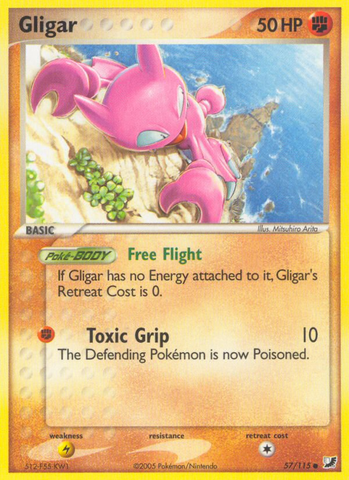 Gligar (57/115) [EX: Fuerzas invisibles] 