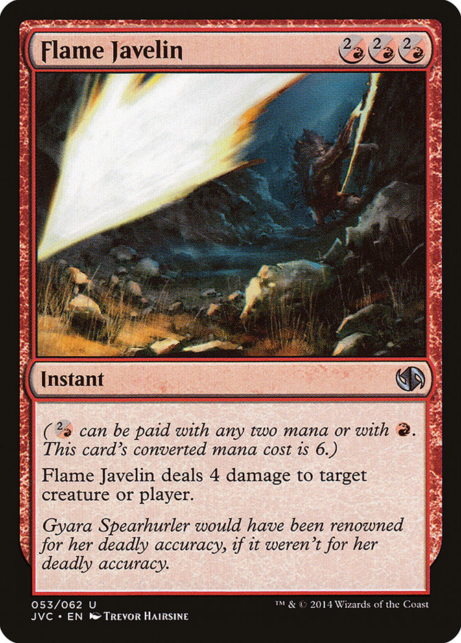 Flame Javelin [Antología de Duel Decks] 