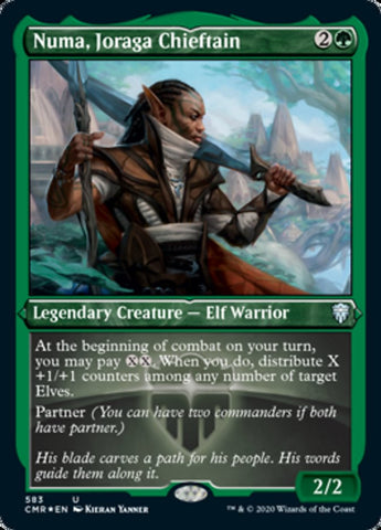 Numa, Cacique Joraga (Grabado) [Commander Legends] 