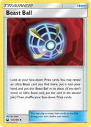 Beast Ball (125/168) [Sol y Luna: Tormenta Celestial] 