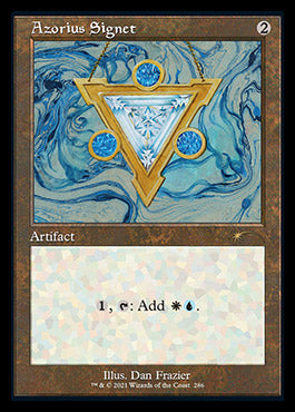 Azorius Signet (Retro) [Serie Secret Lair Drop] 