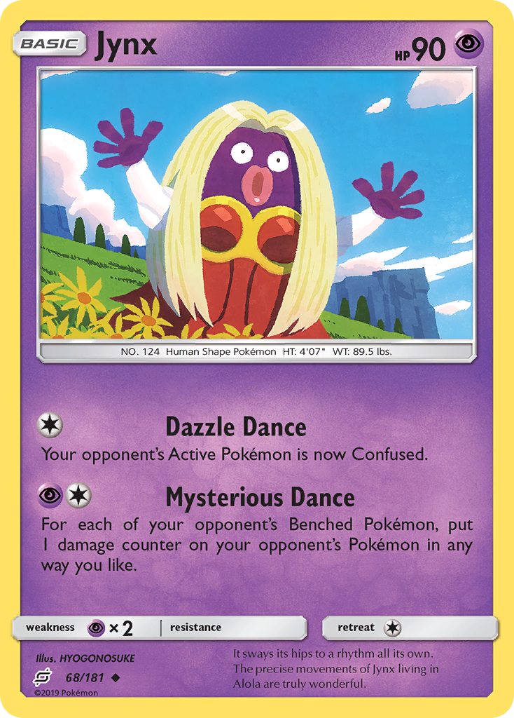 Jynx (68/181) [Sol y Luna: Formar equipo] 