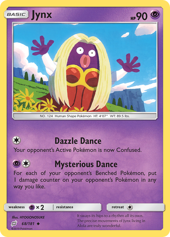 Jynx (68/181) [Sol y Luna: Formar equipo] 