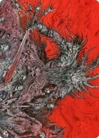 Varragoth, tarjeta artística de Bloodsky Sire [Serie de arte Kaldheim] 