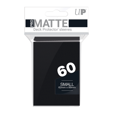 Ultra PRO: Fundas pequeñas de 60 ct - PRO-Matte (Negro) 