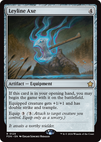 Leyline Axe [Foundations Promos]