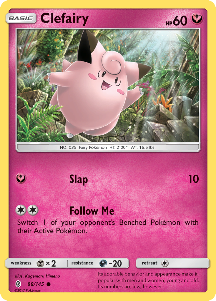 Clefairy (88/145) [Sol y Luna: Guardianes en ascenso] 