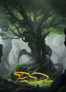 Tarjeta de arte forestal (firma estampada en oro) [Serie de arte de guerra de los hermanos] 