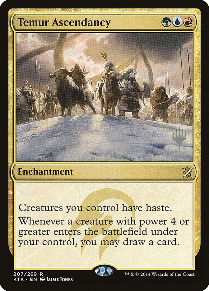 Ascendencia Temur (paquete promocional) [Promociones de Khans of Tarkir] 