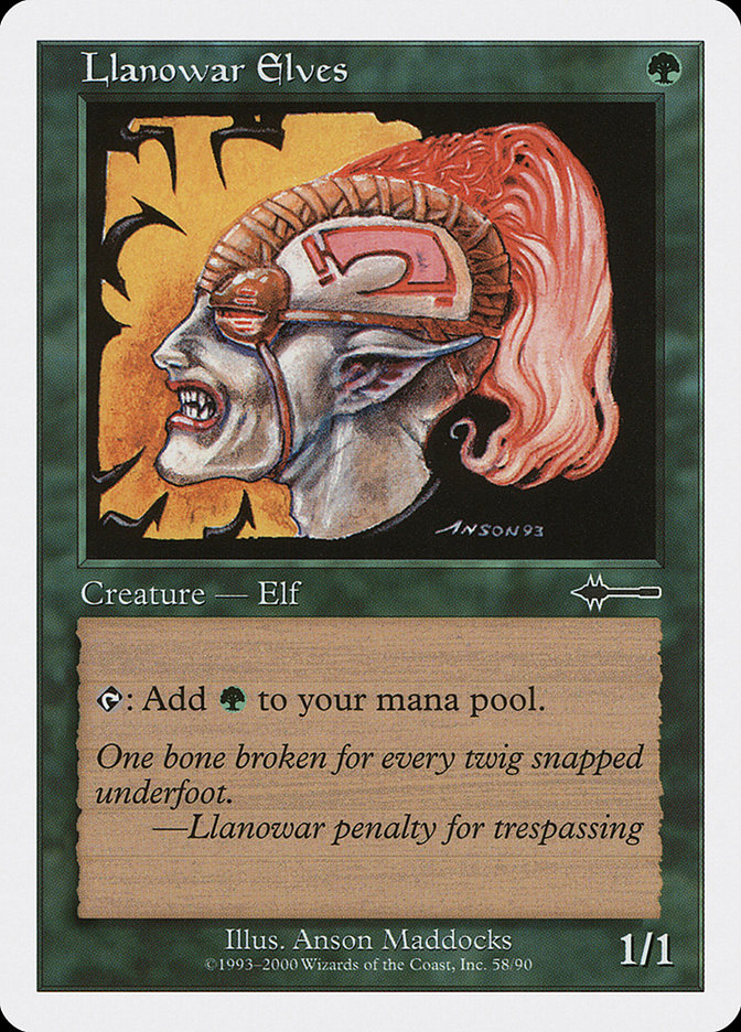 Elfos de Llanowar [Beatdown] 