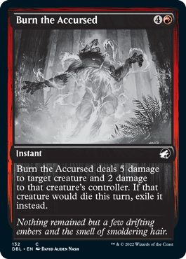 Quema a los malditos [Innistrad: función doble] 
